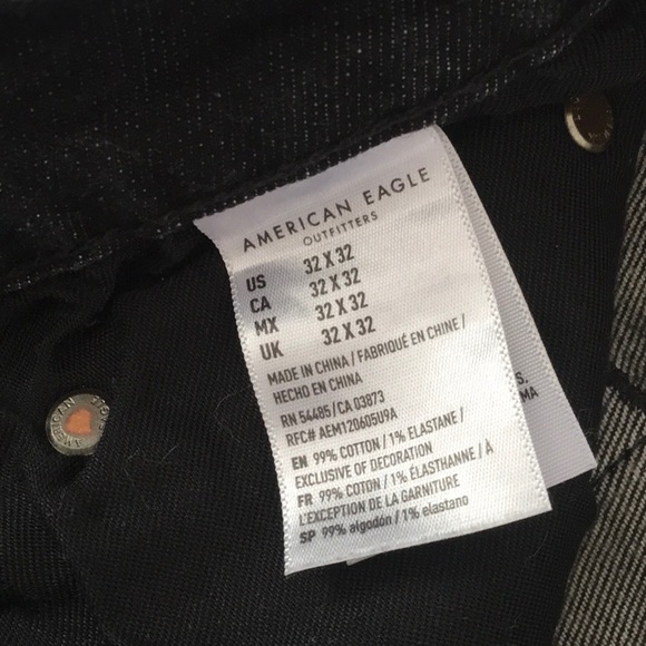 American Eagle Five pocket slim straight  fit jeans - Picture 3 of 11